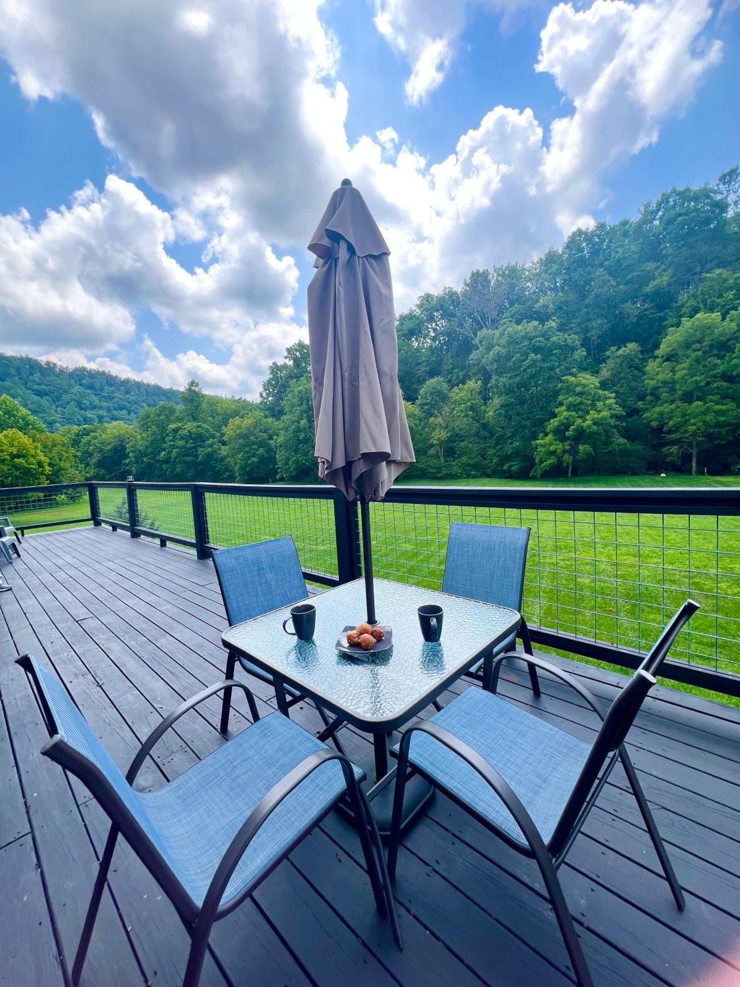 Firefly Fields 2-Acres With Guest House, Game Room, Mountain & River Views Sevierville Extérieur photo